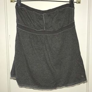 A and f strapless shirt